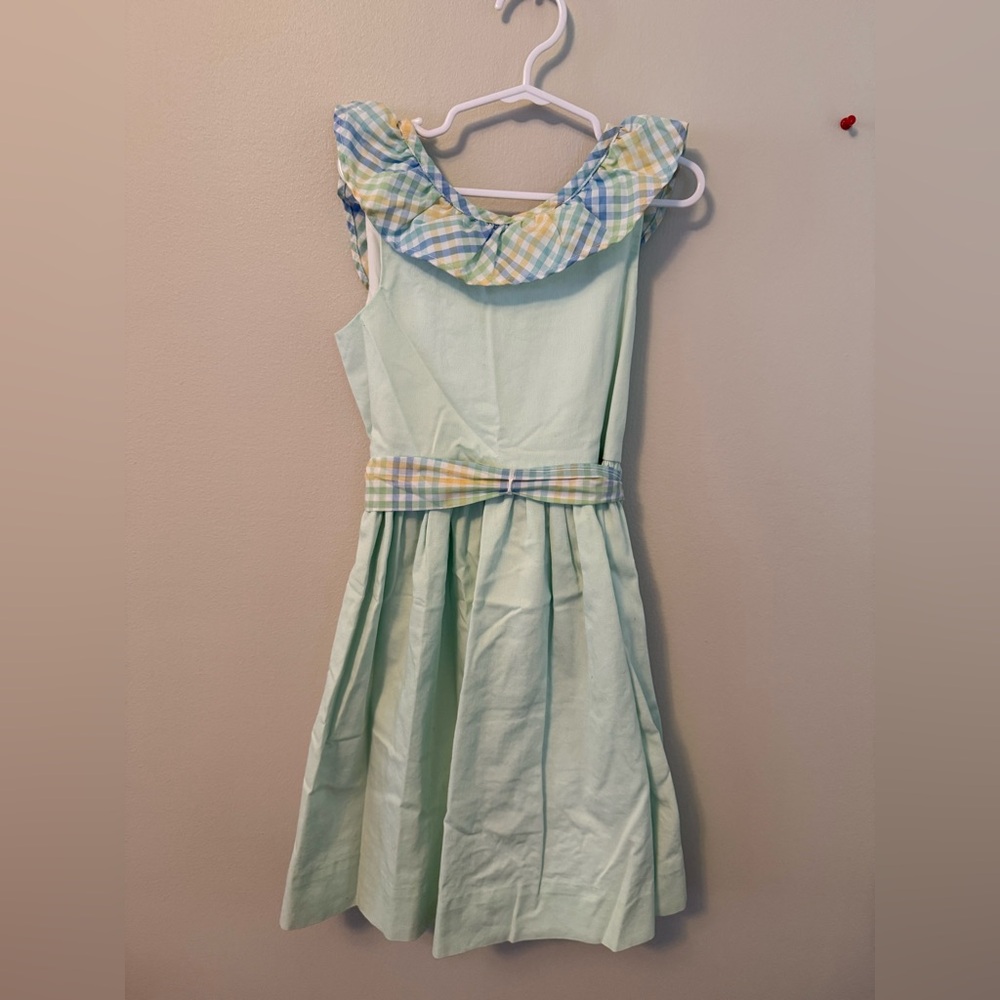 The Bailey Boys Green Plaid Dress